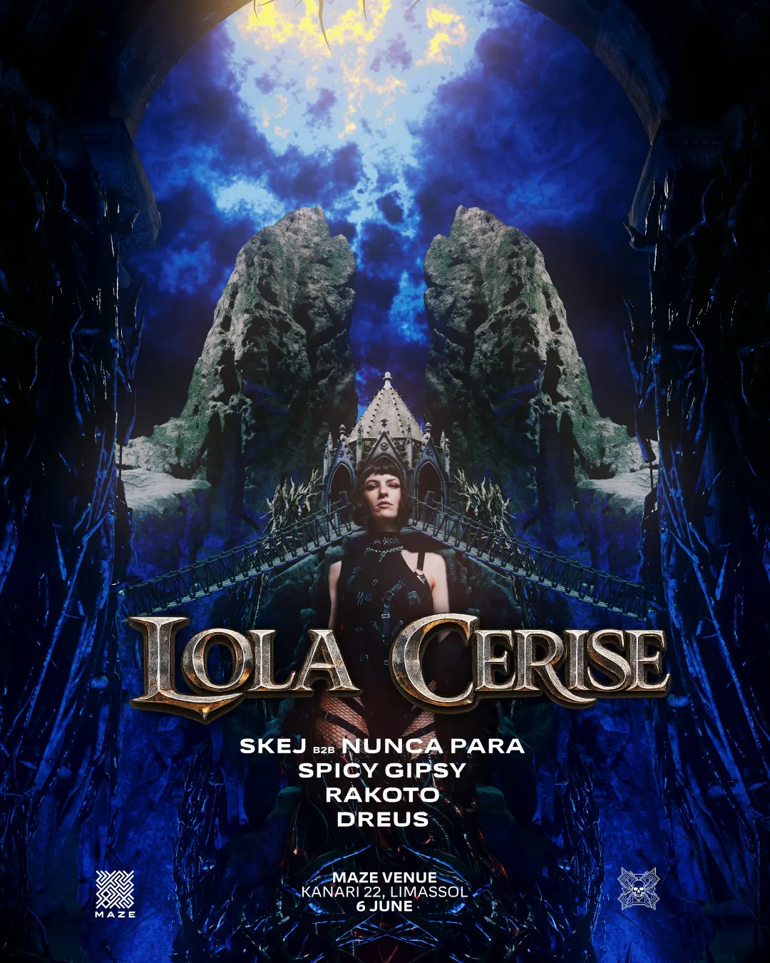 Lola Cerise at MAZE Venue — 6 June, Limassol