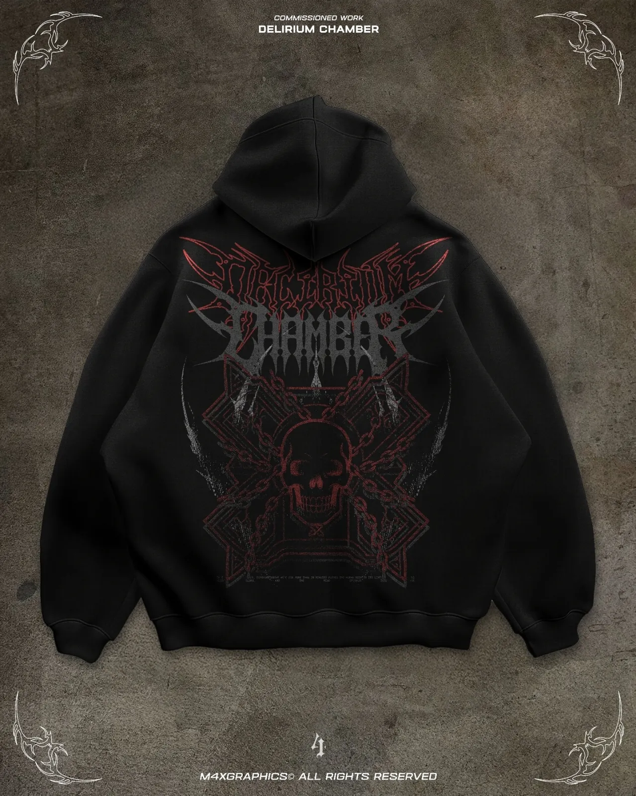 CHAMBER HOODIE BACK