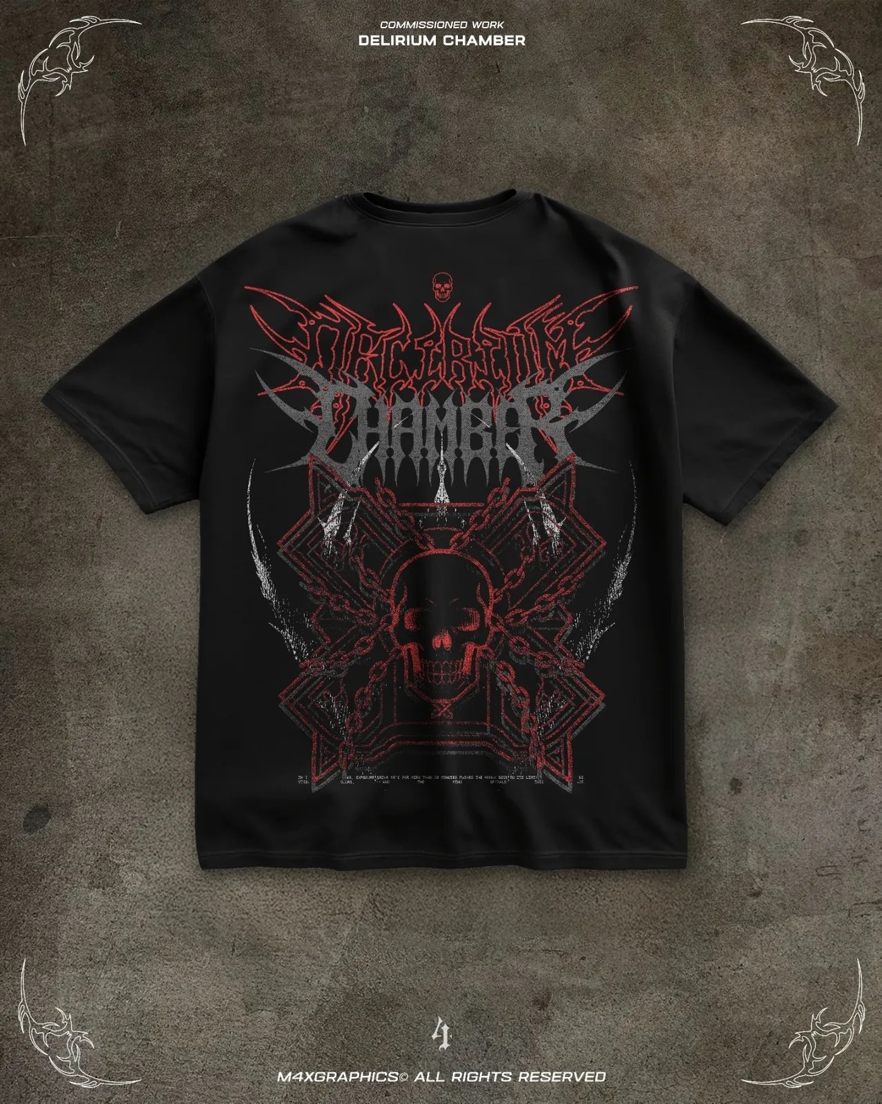 CHAMBER T-SHIRT BACK